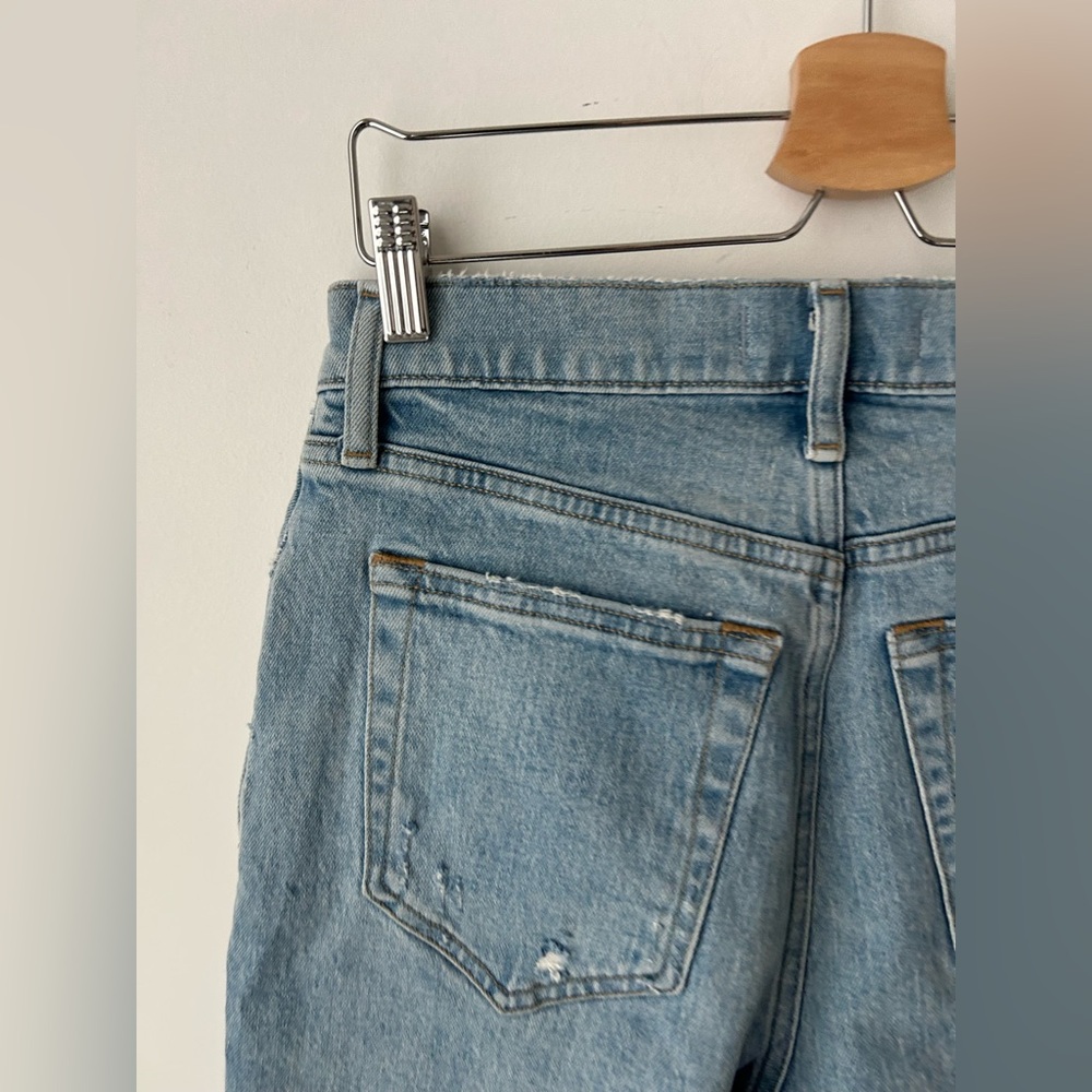 Abercrombie and fitch The dad high rise cross cross light wash - Picture 7 of 9